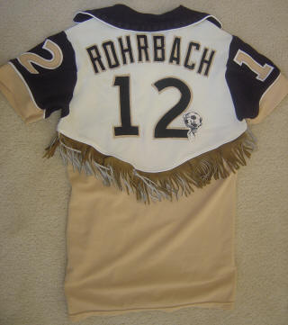 NASL Colorado Caribous 1978 Home Jersey Bob Rohrbach Back