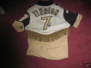 NASL Colorado Caribous 78 Home Jersey Brian Tinnion Back