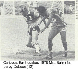 NASL Soccer Colorado Caribous 78 Road Matt Bahr