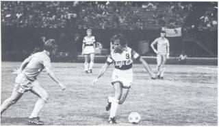 Atlanta Chiefs 1980 Home Jeff Bourne, Bruce Savage