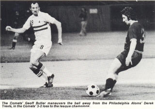 NASL Soccer Baltimore Comets 74 Road Back Geoff Butler