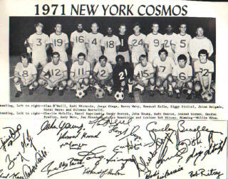 NASL Soccer New York Cosmos 71 Home Team 2