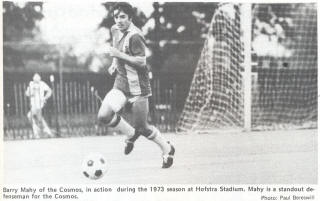 NASL Soccer New York Cosmos 73 Road Barry Mahy