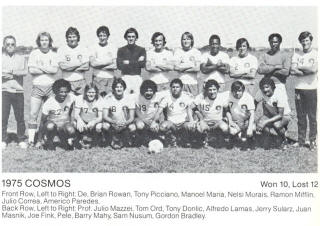 NASL Soccer New York Cosmos 75 Home Team