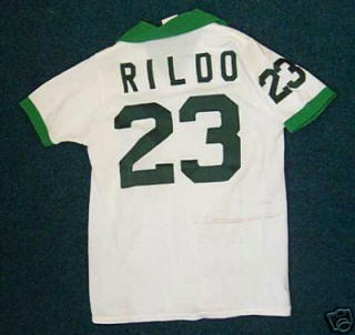 NASL Soccer New York Cosmos 1977 Home Jersey  Rildo Back