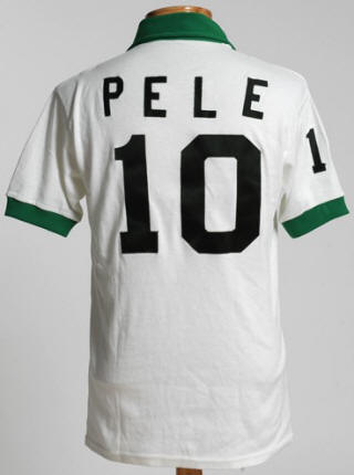 NASL Soccer New York Cosmos 1977 Home Jersey Pele