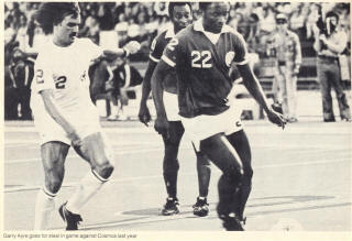 NASL Soccer New York Cosmos 77 Road Jomo Sono