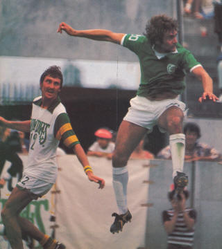 Tampa Bay Rowdies 1977 Derek Smethurst