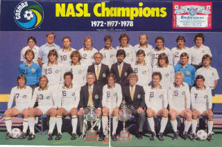 NASL Soccer New York Cosmos 1980 Home Team
