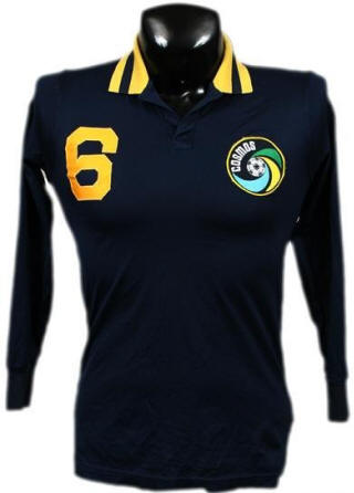 NASL Soccer New York Cosmos 80 Road Jersey Franz Beckenbauer Wrong Stripes on collar