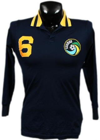 NASL Soccer New York Cosmos 80 Road Jersey Franz Beckenbauer Wrong Stripes on collar