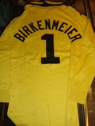 NASL Soccer New York Cosmos 80-84 Goalie Jersey Hubert Birkenmeier Back