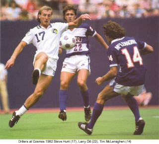 NASL Soccer New York Cosmos 82 Home Steve Hunt 4