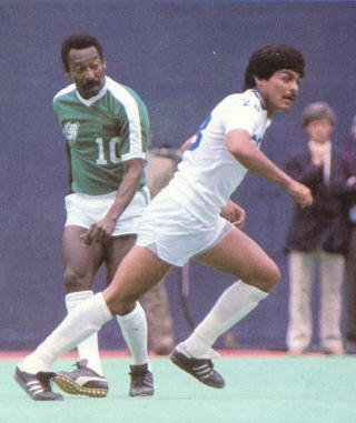 NASL Soccer New York Cosmos 84 Road Exhibition Pele