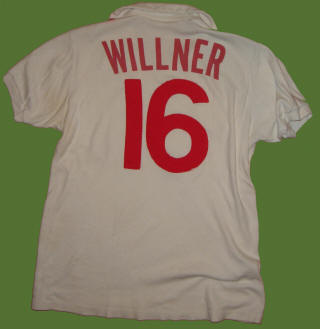 NASL Washington Dips 74 Home Jersey Roy Willner Back