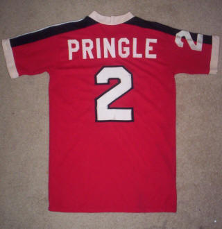 NASL Soccer Washington Dips 78 Road Jersey Alex Pringle Back