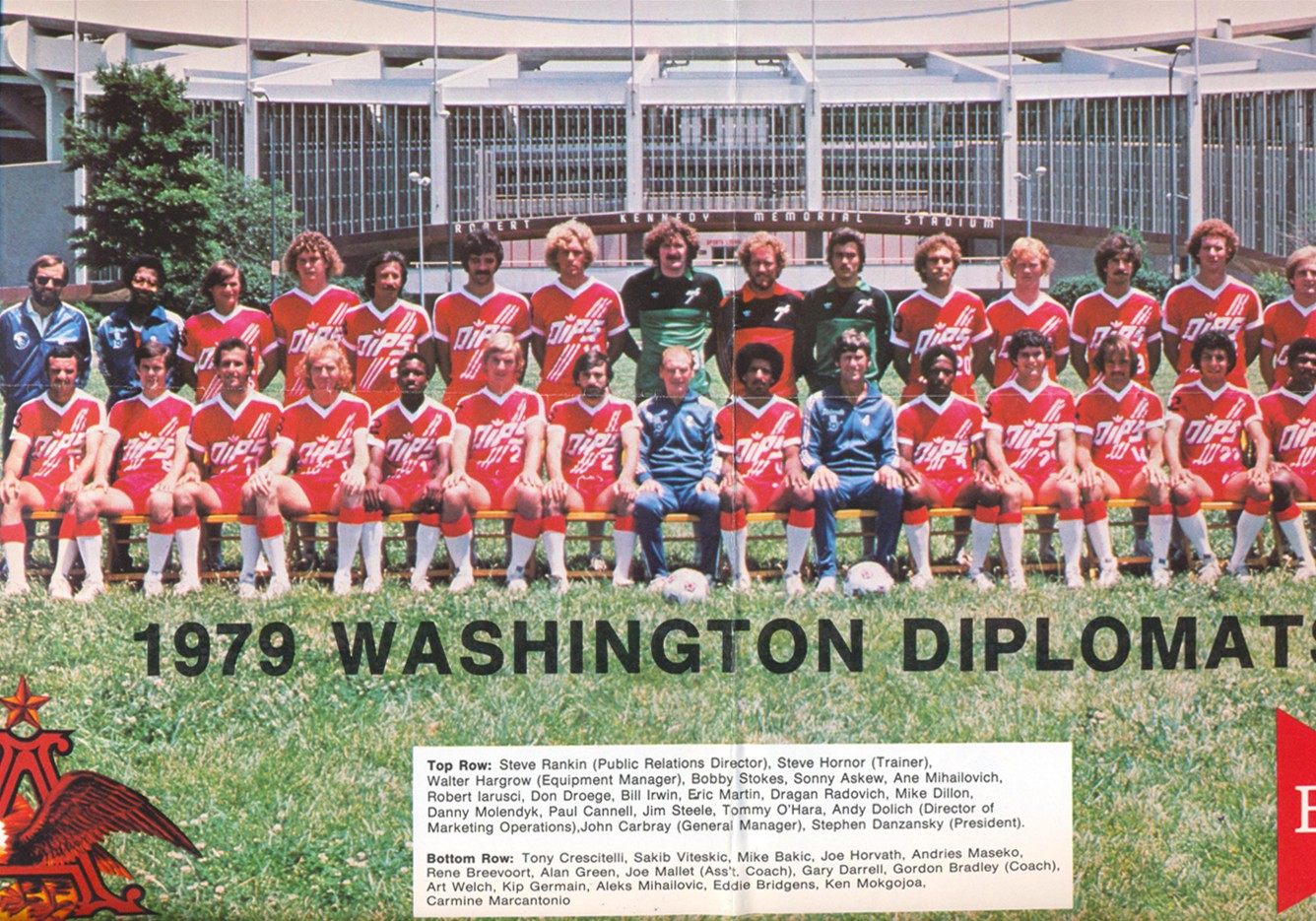 washington diplomats cruyff jersey