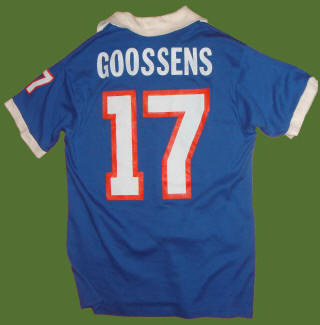 NASL Edmonton Drillers 80-81 Road Jersey Jan Goossens