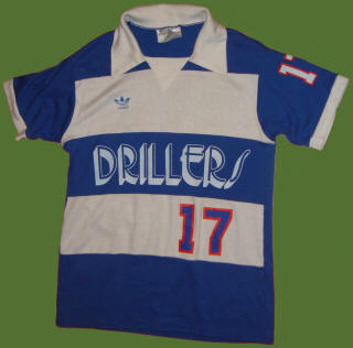 NASL Edmonton Drillers 80-81 Road Jersey Jan Goossens