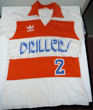 Edmonton Drillers 1981 Home Jersey Joe Raduka