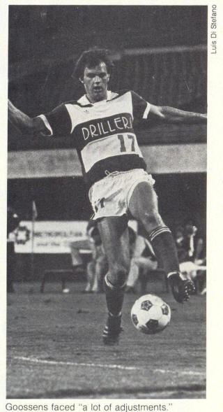 NASL Soccer Edmonton Drillers 81 Road Jan Goossens 2