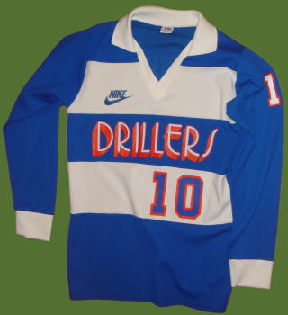 NASL Edmonton Drillers 82 Road Jersey Drew Ferguson
