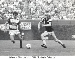 NASL Soccer Edmonton Drillers 82 Road John Webb (2)