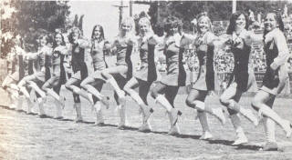 NASL Soccer San Jose Earthquakes 75 Cheerleaders