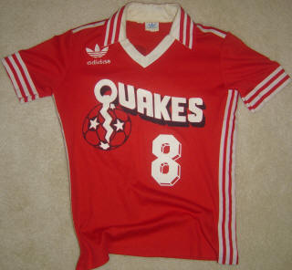 NASL Soccer San Jose Earthquakes 80 Road Jersey Miro Pavlovic