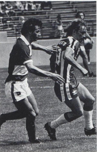 NASL Soccer San Jose Earthquakes 82 Road Gary Etherington