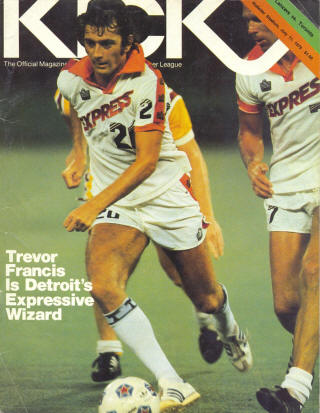 NASL Soccer Detroit Express 78 Home Trevor Francis