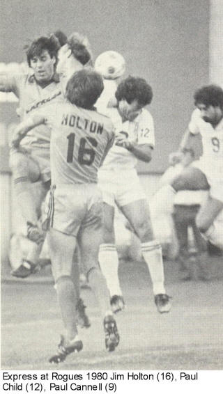 NASL Soccer Detroit Express 80 Road Back Jim Holton