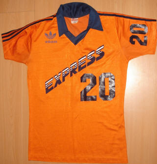 NASL Soccer Detroit Express 80 Road Jersey Trevor Francis