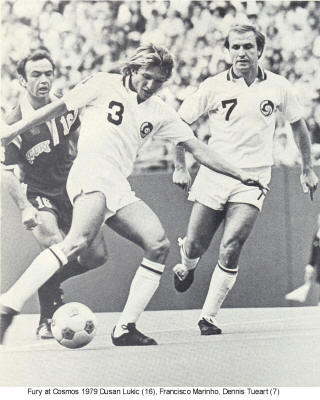 NASL Philadelphia Fury 79 Road Dusan Lukic Marinho Dennis Tueart Cosmos