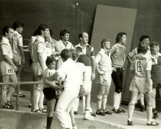 NASL Soccer Philadelphia Fury 80 Goalie Peter Arnautoff, Tony Glavin, Dave MacWilliams