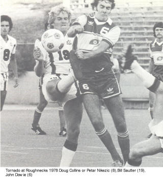 NASL Soccer Houston Hurricane 78 Road John Dowie