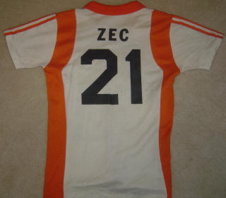 NASL Soccer Houston Hurricane 79-80 Home Jersey Nino Zec Back