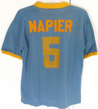 NASL Soccer San Diego Jaws 76 Road Jersey John Napier