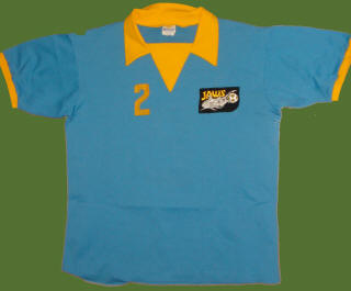 NASL San Diego Jaws 76 Road Jersey Len Renery