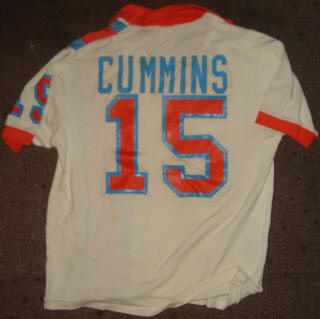 NASL Soccer Minnesota Kicks 77 Home Jersey Stan Cummins Back