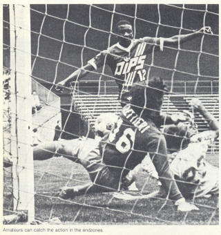 NASL Soccer Minnesota Kicks 79 Goalie Back Tino Lettieri, Ton yWant