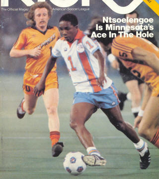 NASL Soccer Minnesota Kicks 79 Home Ace Ntsoelengoe