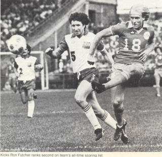 NASL Soccer Minnesota Kicks 79 Road Ron Futcher