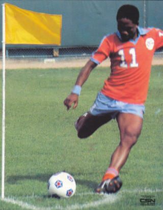 NASL Soccer Minnesota Kicks 79-80 Road Ace Ntsolengoe