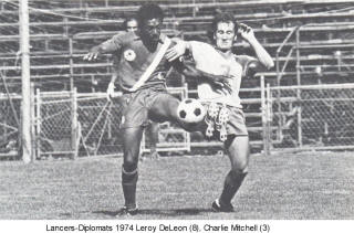 NASL Soccer Rochester Lancers 74 Home Charlie Mitchell