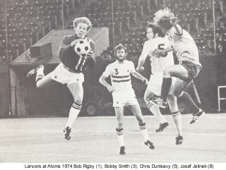 NASL Soccer Rochester Lancers 74 Road Josef Jelinek