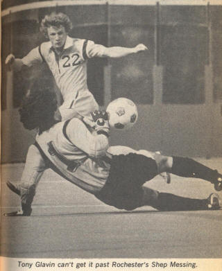 NASL Soccer Rochester Lancers 79 Goalie Back Shep Messing