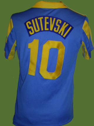 NASL Rochester Lancers 79 Road Jersey Damir Sutevski Back