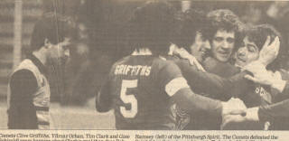 Comets 82-83 Home Back Clive Griffiths