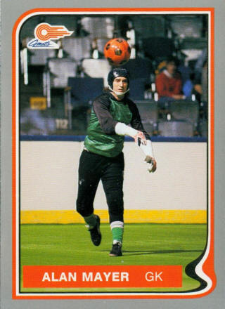 Comets 86-87 Goalie Alan Mayer